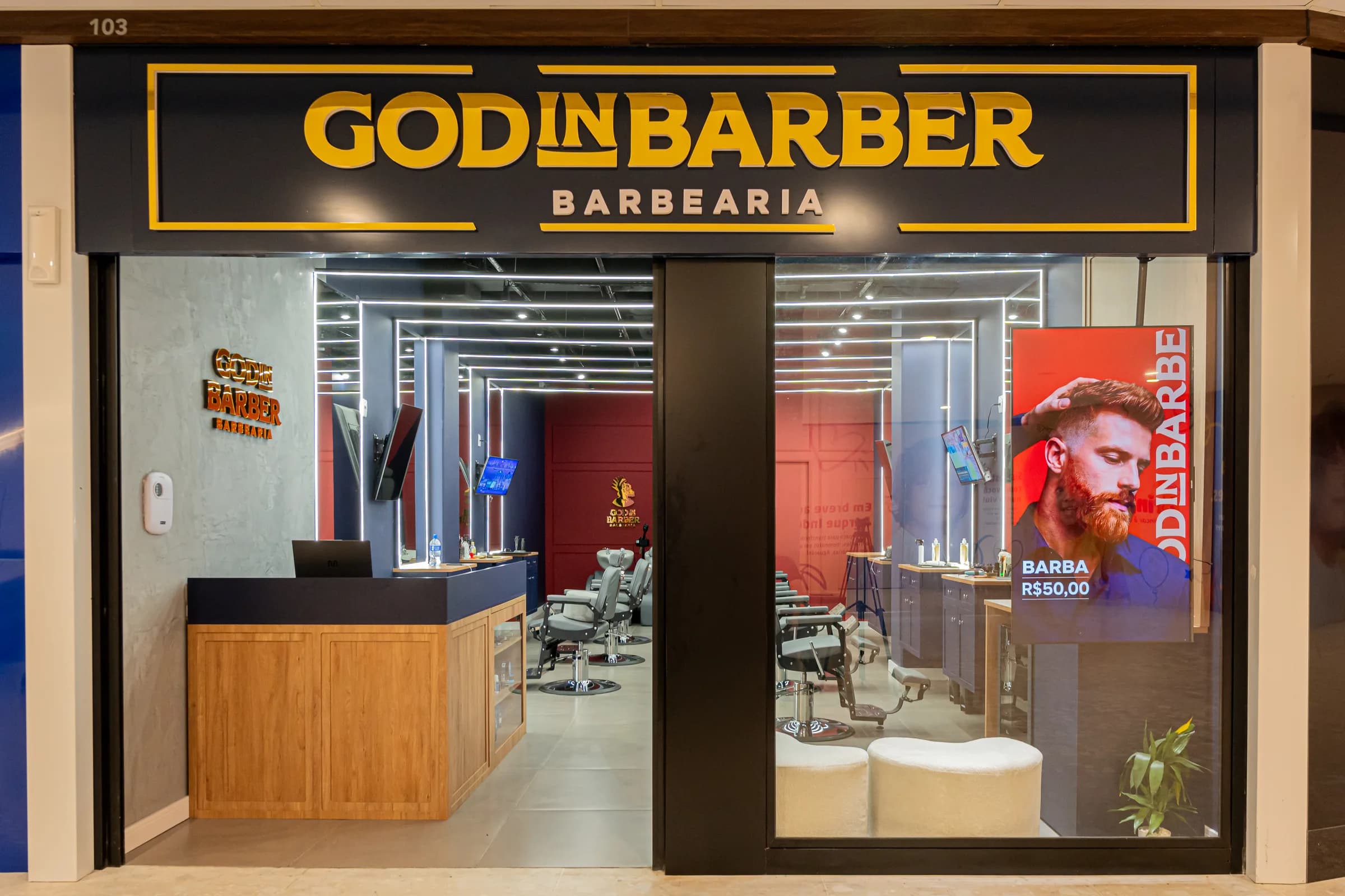 Fotografia da loja God In Barber