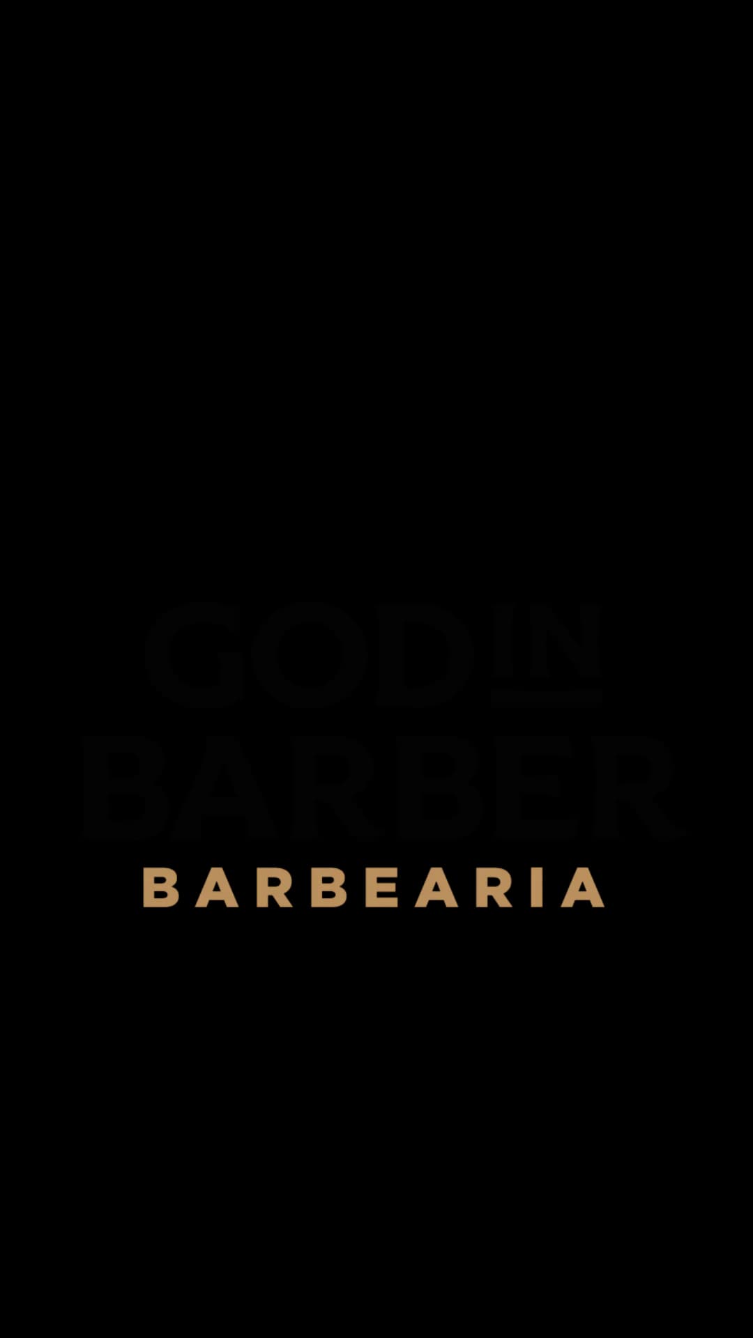 Logo God In Barber