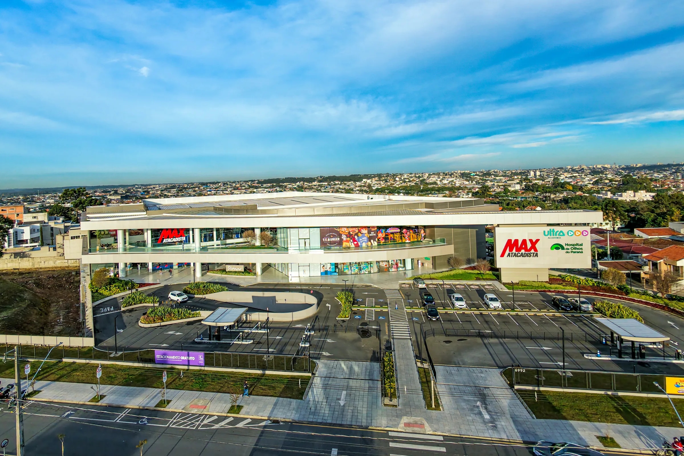 Flow Open Mall - Fachada Grid
